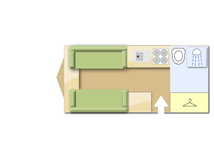 Elddis Avante 462 2012 caravans layout