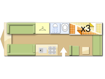 Sprite Major 2010 caravans layout