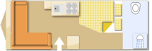 Compass Rallye 634 2008 caravans layout