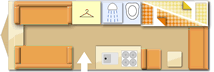 Xplore 526 2015 caravans layout